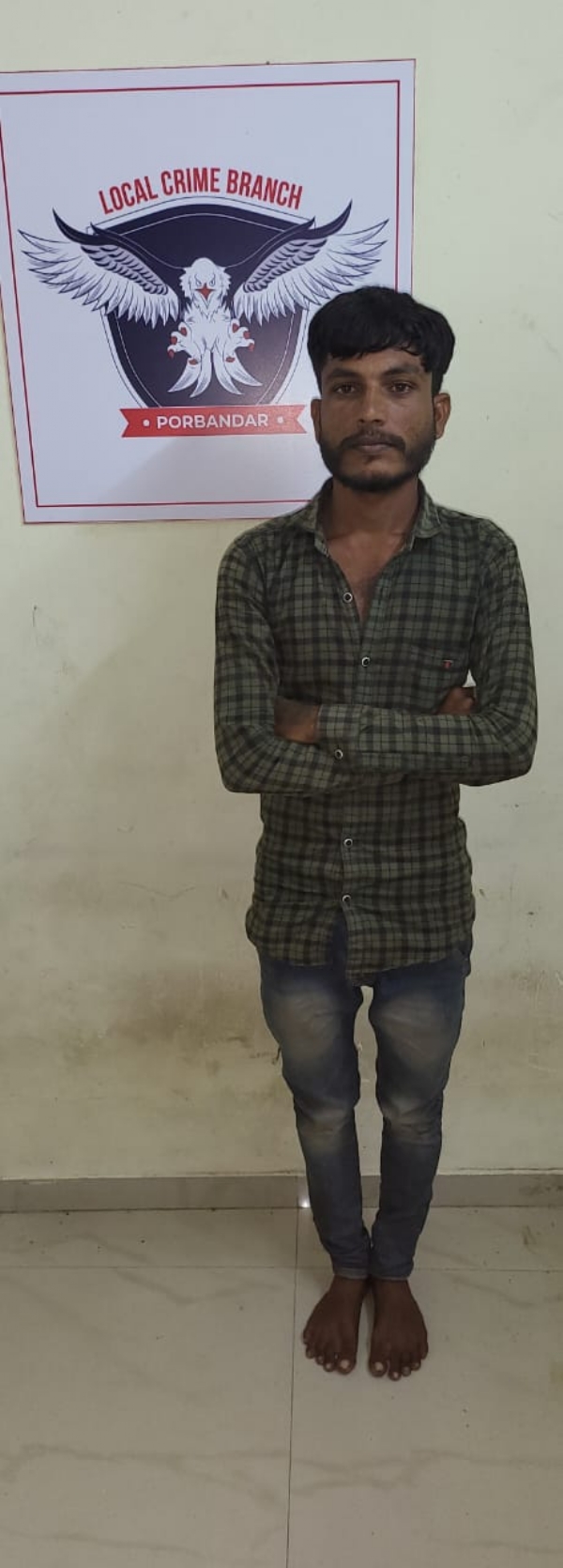 દોઢ માસ પૂર્વે ખાપડ ગામે થયેલ ચોરીનો ભેદ ઉકેતી પોરબંદર પોલીસ.