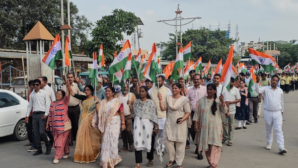 AMBAJI MA  VISHAL TRIRANGA YATRA