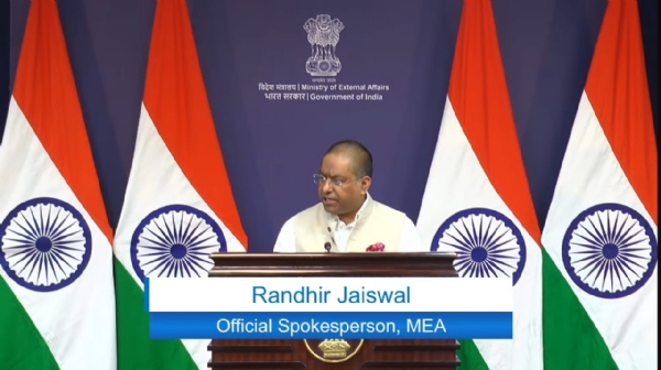 વિદેશ મંત્રાલયના પ્રવક્તા રણધીર જયસ્વાલ