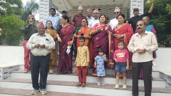 કલ્યાણ નગર ખાતે 15 મી ઓગસ્ટ ની નેપાળી સમાજ દ્વારા  ભવ્ય ઉજવણી કરવામાં આવી