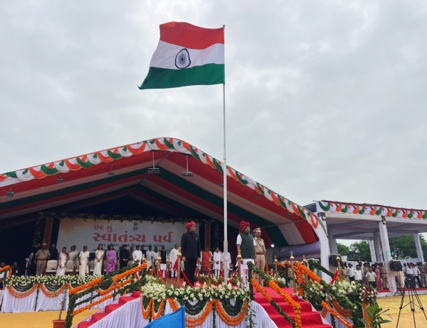 વાલિયા ખાતે જિલ્લા કક્ષાનો 79 મો સ્વતંત્રતા દિવસની ઉજવણી કરાઈ