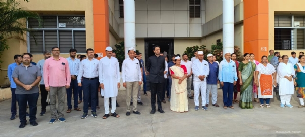 15 મી ઓગસ્ટ ની જિલ્લા પંચાયત ખાતે ઉજવણી