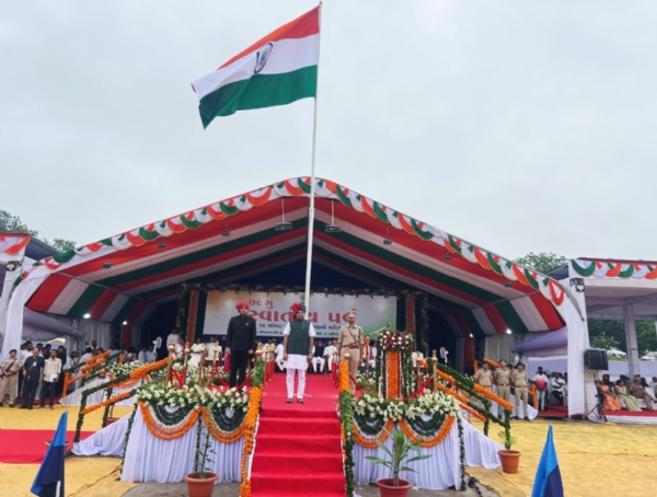 વાલિયા ખાતે જિલ્લા કક્ષાનો 79 મો સ્વતંત્રતા દિવસની ઉજવણી કરાઈ