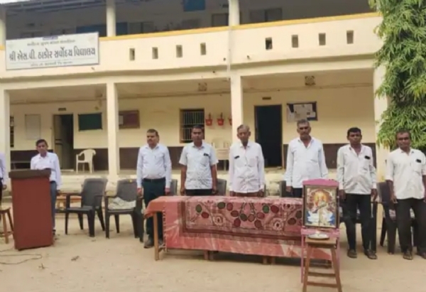 કાંસાની શ્રી એસ.પી. ઠાકોર સર્વોદય વિદ્યાલયમાં સ્વતંત્રતા દિવસની ઉજવણી
