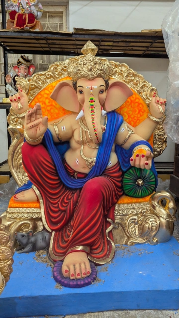 પોરબંદરમાં માટીના ગણપતિની મૂર્તિનું પ્રદર્શન યોજાશે.