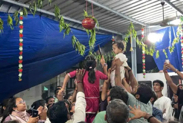 પાટણ જિલ્લામાં મટકીફોડ સાથે જન્માષ્ટમીની ભવ્ય ઉજવણી