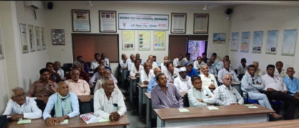 ખેરવા ખાતે નેશનલ મિશન ઓન નેચરલ ફાર્મિંગ અંતર્ગત તાલીમ કાર્યક્રમ
