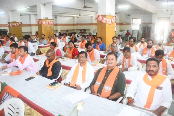 શક્તિકેન્દ્ર સંયોજક પ્રશિક્ષણ વર્ગ ના ઉદ્દઘાટન નું આયોજન કરવામાં આવ્યું