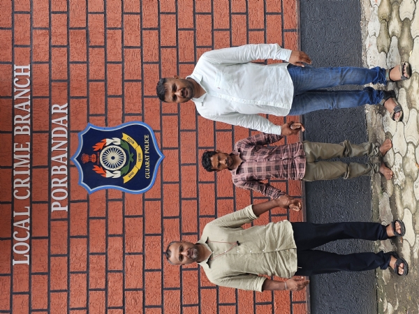 ખાંભોદર ગામે થયેલ મહિલાની હત્યાનો ભેદ ઉકેલતી પોરબંદર પોલીસ.