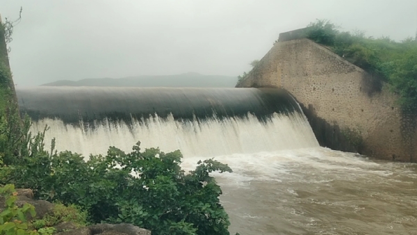 પોરબંદરની જીવાદોરી સમાન બને ડેમ ઓવરફ્લો.