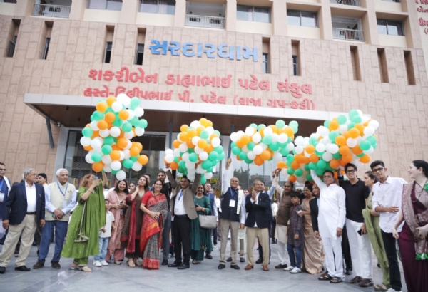 સરદારધામ ફેઝ 2 કન્યા છાત્રાલય 3 હજાર દીકરીઓ માટે લોકાર્પણ કરાયું