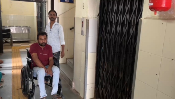 પોરબંદર મનપા કર્મચારીએ યુવાનને મારમર્યો.