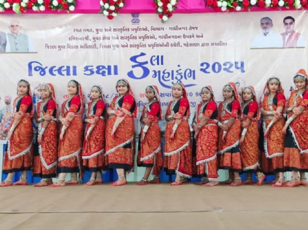 “કલામહાકુંભ 2025-26 માં વિસનગરના સરદાર પટેલ વિદ્યા સંકુલનું ગૌરવશાળી પ્રદર્શન”
