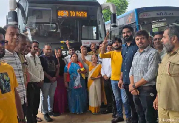 પાટણ-અમદાવાદ વચ્ચે વોલ્વો AC બસ સેવાની શરૂઆત: મુસાફરી વધુ આરામદાયક બની