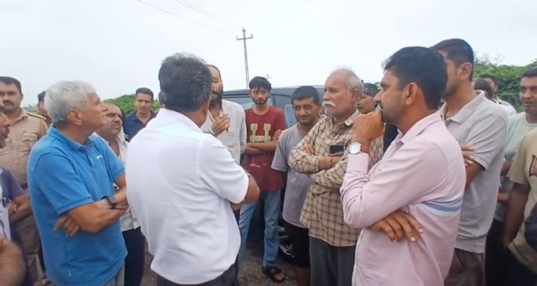 મિયાણી અને ભાવપરાના ખેડૂતોની મુશ્કેલી વધી.