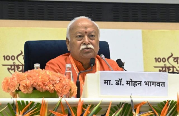 રાષ્ટ્રીય સ્વયંસેવક સંઘના સરસંઘચાલક ડૉ. મોહન ભાગવત