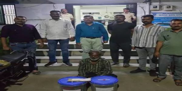 ગાંજાના સાથે એક ઈસમ ઝડપાયો