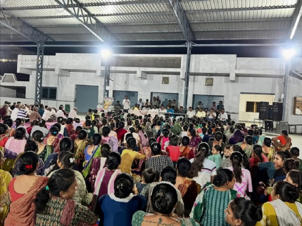 વિસનગર તાલુકાના કુવાસણા ગામે SPG નો કાર્યક્રમ : લગ્ન નોંધણી સુધારા અભિયાનને ગામજનોનું સમર્થન