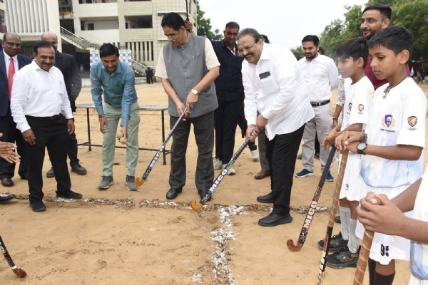 જિલ્લા કક્ષાના નેશનલ સ્પોર્ટ્સ ડે ઉજવણીનો કાર્યક્રમ યોજાયો