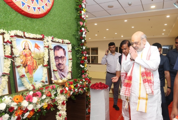 રાજ્ય ભાજપ મુખ્યાલય ખાતે અમિત શાહ