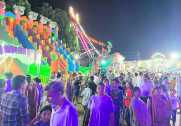 પાટણમા  દશામાતાજી મંદિરે છેલ્લા દિવસે ભવ્ય મહાઆરતી અને પૂજન