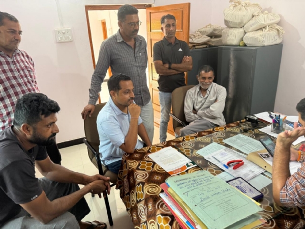 વર્તુ- 2 ડેમના પ્રવાહને વરસાદ સમયે મેનેજ કરવા રજુઆત.