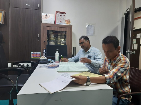 આકસ્મિક ચેકિંગ હાથ ધરાયું