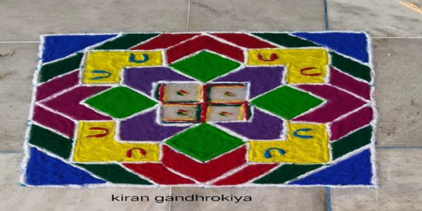 પોરબંદરમાં રાજ્યકક્ષાના સ્વાતંત્ર્ય પર્વની ઉજવણી અંતર્ગત, સ્વસ્તિક ગૃપ દ્વારા રંગોળી સ્પર્ધા યોજાઇ .