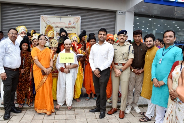 A grand start to the Sanskrit Week celebrations at Modasa in Aravalli district*