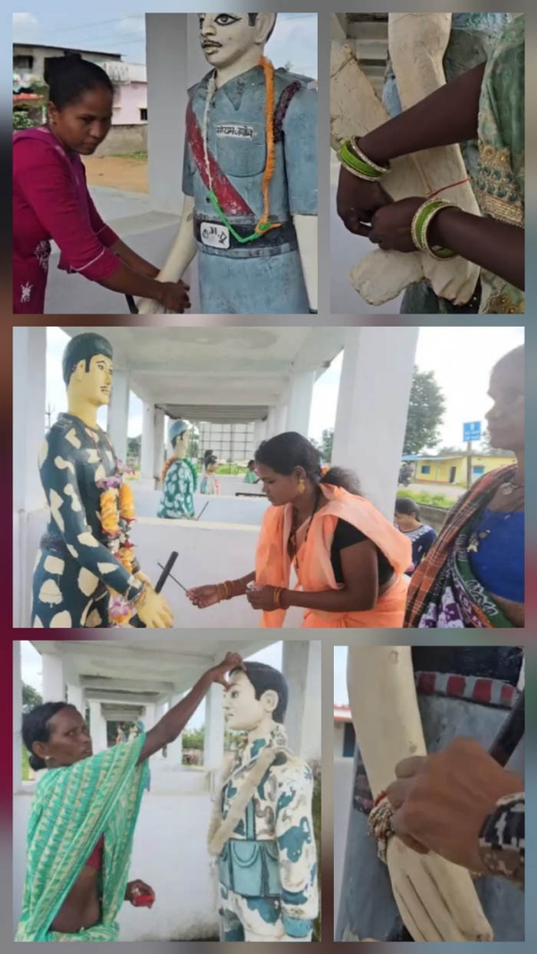શહીદોની યાદમાં અનોખું રક્ષાબંધન