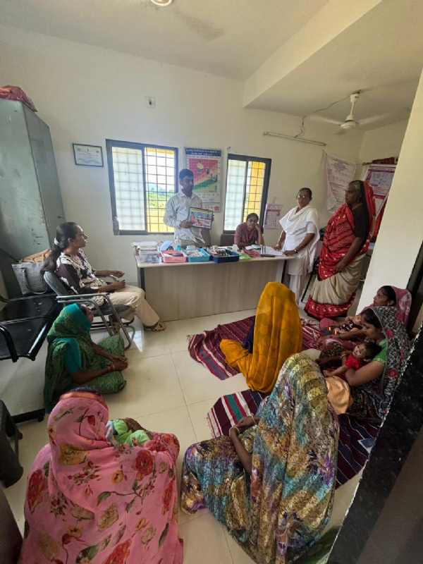World Breastfeeding Week-25 was celebrated by the Health Department in Aravalli district.