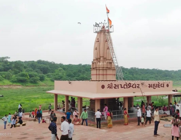 સપ્તેશ્વર મહાદેવ – સાત ઋષિઓની તપસ્થળી અને નદીઓના સંગમ પર વસેલું તીર્થધામ