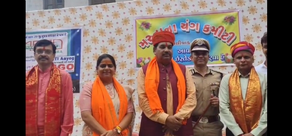 ગોધરા મા પાંચ દિવસ બાદ ગણેશ વિસર્જન યાત્રા નીકળી -૧