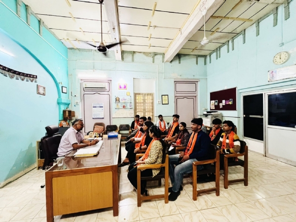 શૈક્ષણિક પરિસરોની સુરક્ષા માટે એ.બી.વી.પી.મેદાને.