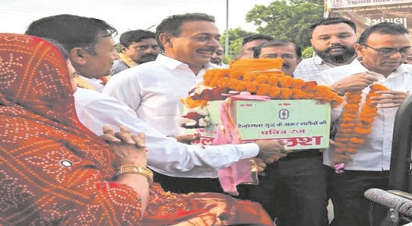 રેઝાંગલા કળશ સ્વાગત