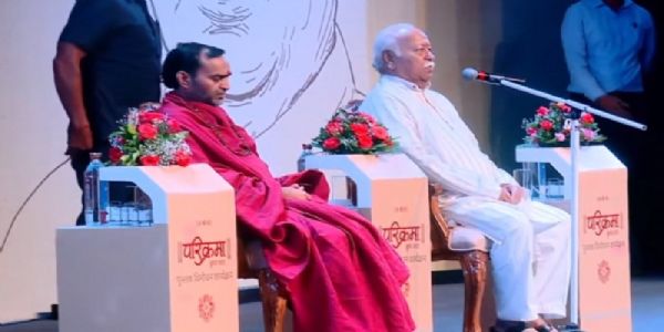 સરસંઘચાલક મોહન ભાગવતે, ઇન્દોરમાં 