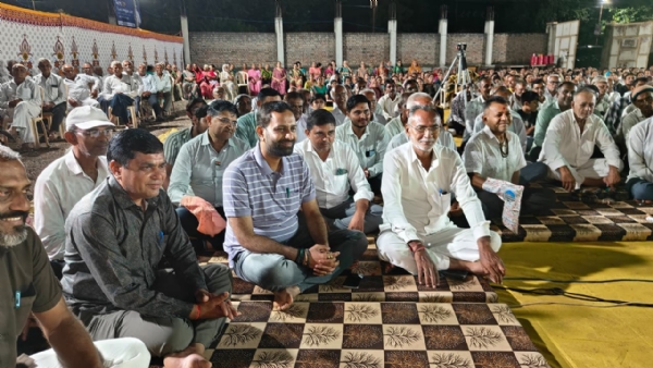 અમરેલીમાં ધારાસભ્ય કૌશિક વેકારીયાનો સ્વામિનારાયણ ધૂનમાં ઉત્સાહી સહભાગ
