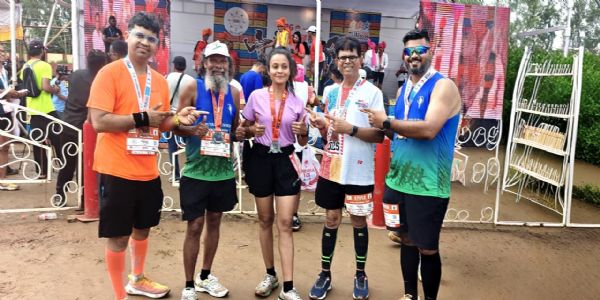 સાતારા હિલ હાફ મેરેથોનમાં ગાંધીનગર રનર્સનો વિજયી દેખાવ સાથે આઠ વર્ષથી દબદબો યથાવત