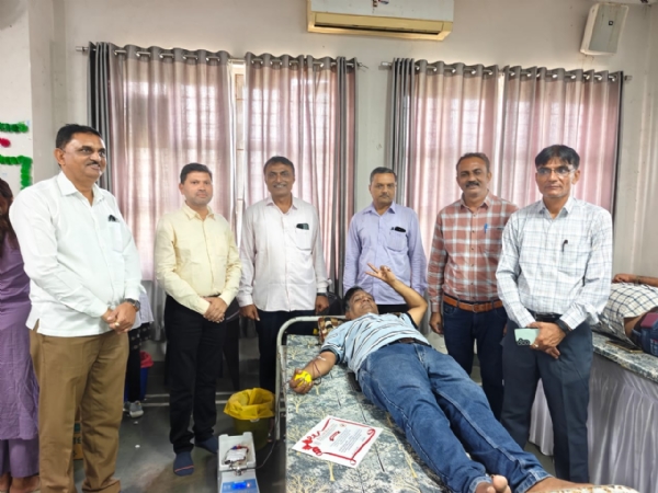 મહારક્તદાન કેમ્પ યોજાયો