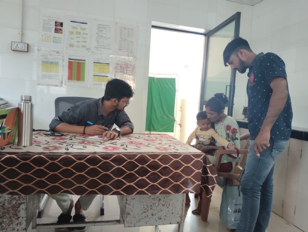 સોઢાણામાં રાષ્ટ્રીય આયુર્વેદ દિવસ 2025 - આયુર્વેદ ફોર પીપલ એન્ડ પ્લેનેટ અંતર્ગત નિદાન સારવાર કેમ્પ યોજાયો.