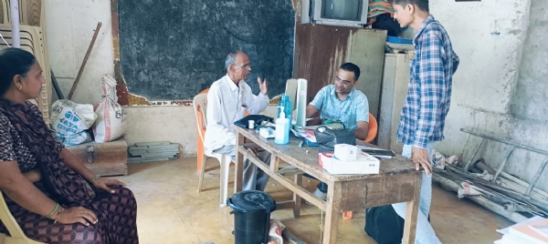 સોઢાણામાં રાષ્ટ્રીય આયુર્વેદ દિવસ 2025 - આયુર્વેદ ફોર પીપલ એન્ડ પ્લેનેટ અંતર્ગત નિદાન સારવાર કેમ્પ યોજાયો.