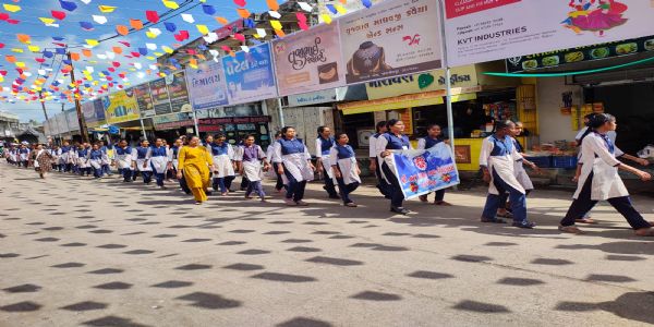 સ્વચ્છ ભારત મિશન અંતર્ગત જામજોધપુર ખાતે સ્વચ્છતા રેલીનું આયોજન કરાયું