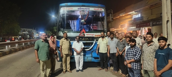 માધવપુર–અમદાવાદ રૂટની