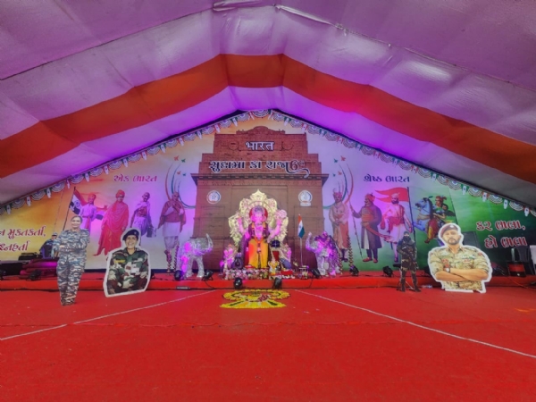 ગજાનન ગણેશજીની સ્થાપના