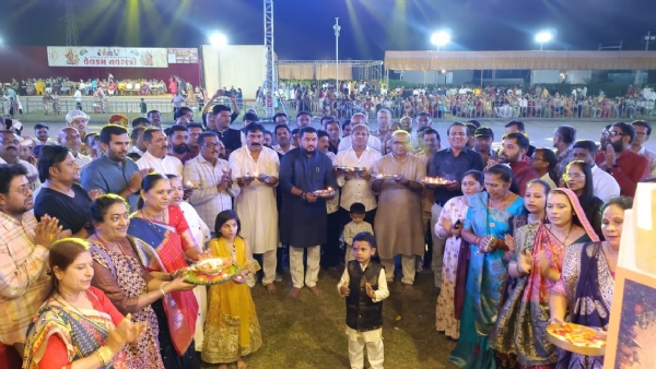 જિલ્લા ભાજપ દ્વારા વેલકમ નવરાત્રી