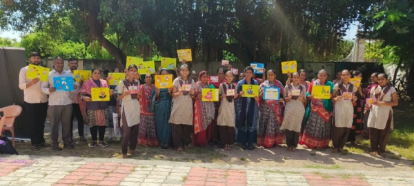 પોરબંદર જિલ્લાની વિવિધ આંગણવાડીઓમાં પોષણ રેલી યોજાઈ.