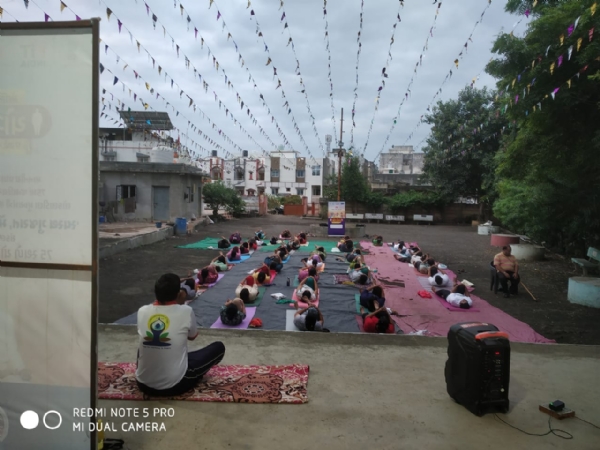જૂનાગઢ  આસન, પ્રાણાયામ ,