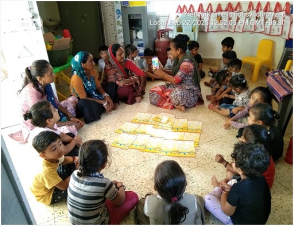 પોષણ માહની ઉજવણી અંતર્ગત 1,152 લાભાર્થીઓને ICDS ની વિવિધ યોજનાઓ અંગે સમજણ અપાઈ.