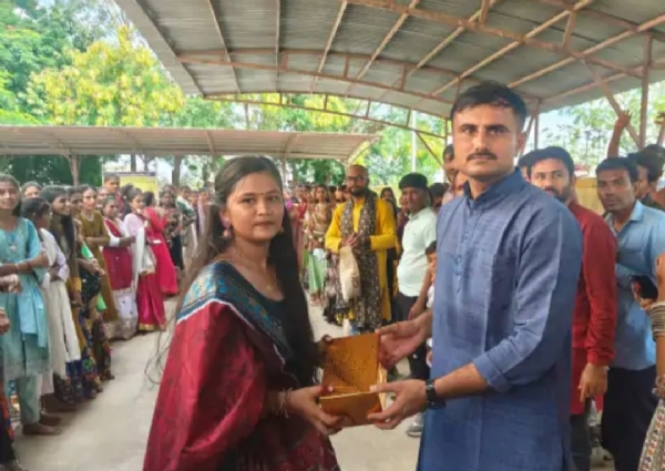 સમી કોલેજમાં નવરાત્રી અને સ્ટોલ પ્રદર્શનની ઉજવણી