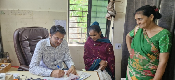 મહિલાઓ માટે મેડિકલ કેમ્પ યોજાયો